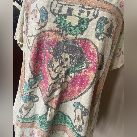 Magnolia Pearl NEW "MOTHER TEREA" Jersey Flower SOLD OUT Tees T-shirt NWT - Picture 2 of 10